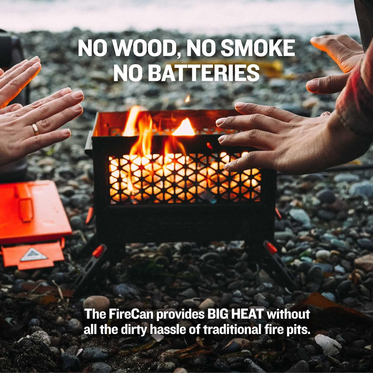 Portable Propane Fire Pit with Hose and Adjustable Regulator L719