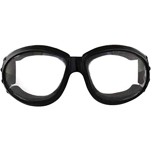 Padded Motorcycle Dirt Bike Riding Goggles Bundle D484
