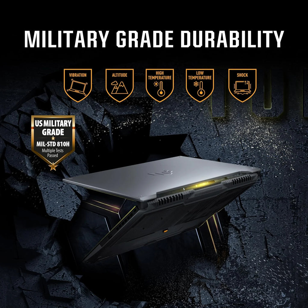 ASUS TUF A16 Gaming Laptop - AMD Ryzen 7 7445HS - RTX 4050 - Backlit Keyboard RGB - 16" WUXGA 144Hz - 32GB DDR5 RAM - 1TB PCIe SSD - Windows 11 - 2025 N518079