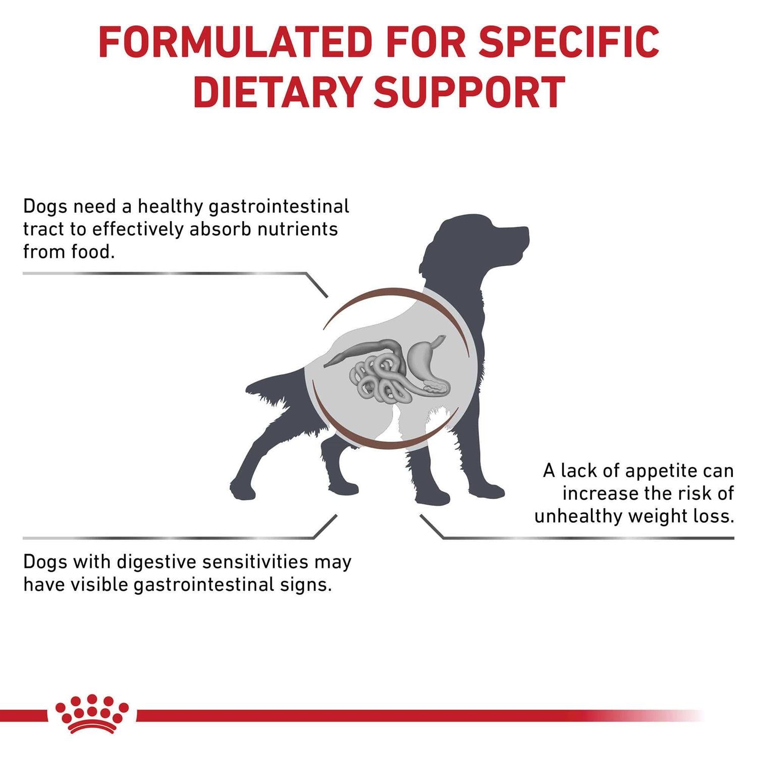 Veterinary Diet Canine Gastrointestinal Dry Dog Food K62271
