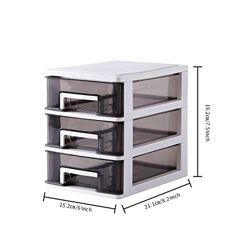 3 Drawer Plastic Storage Box Z467172
