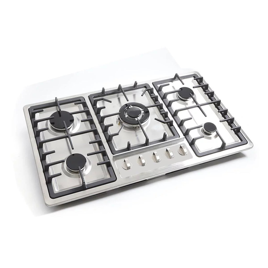 Stainless Steel 5 Burner Gas Cooktop D5744