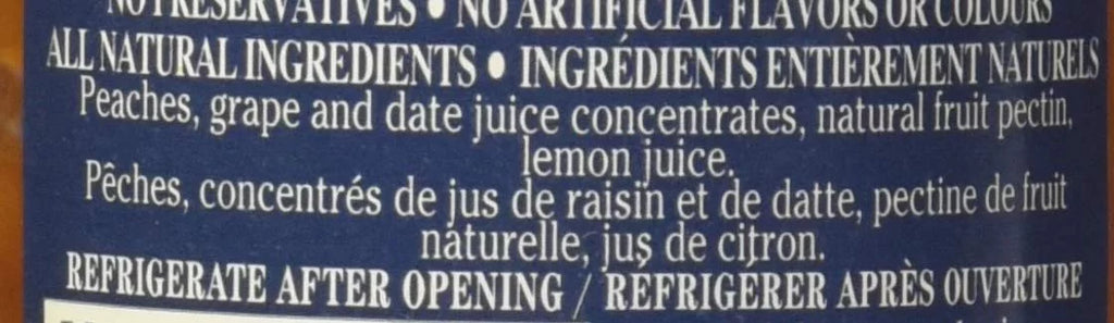 Peach 100% Fruit 10-Ounce (Pack of 6) U934538