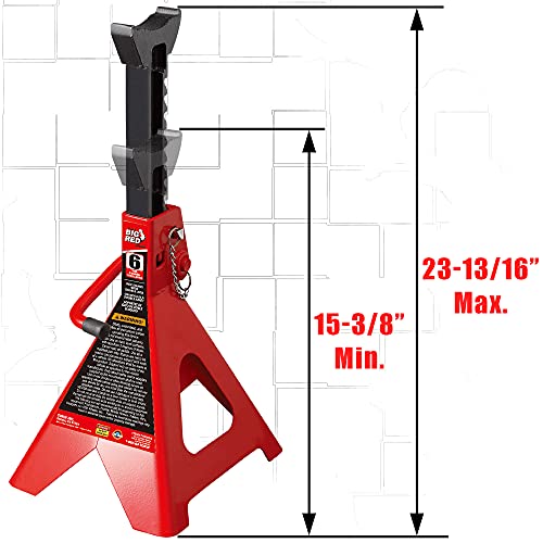 3 Ton Steel Jack Stands, 1 Pair P4920