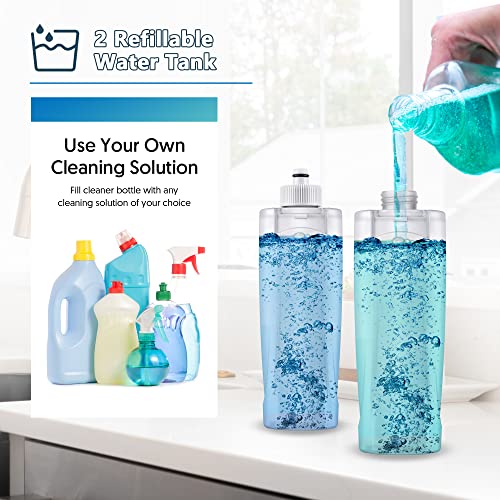Microfiber Spray Mops for Hardwood Floor Cleaning with 3X Washable Pads Q875