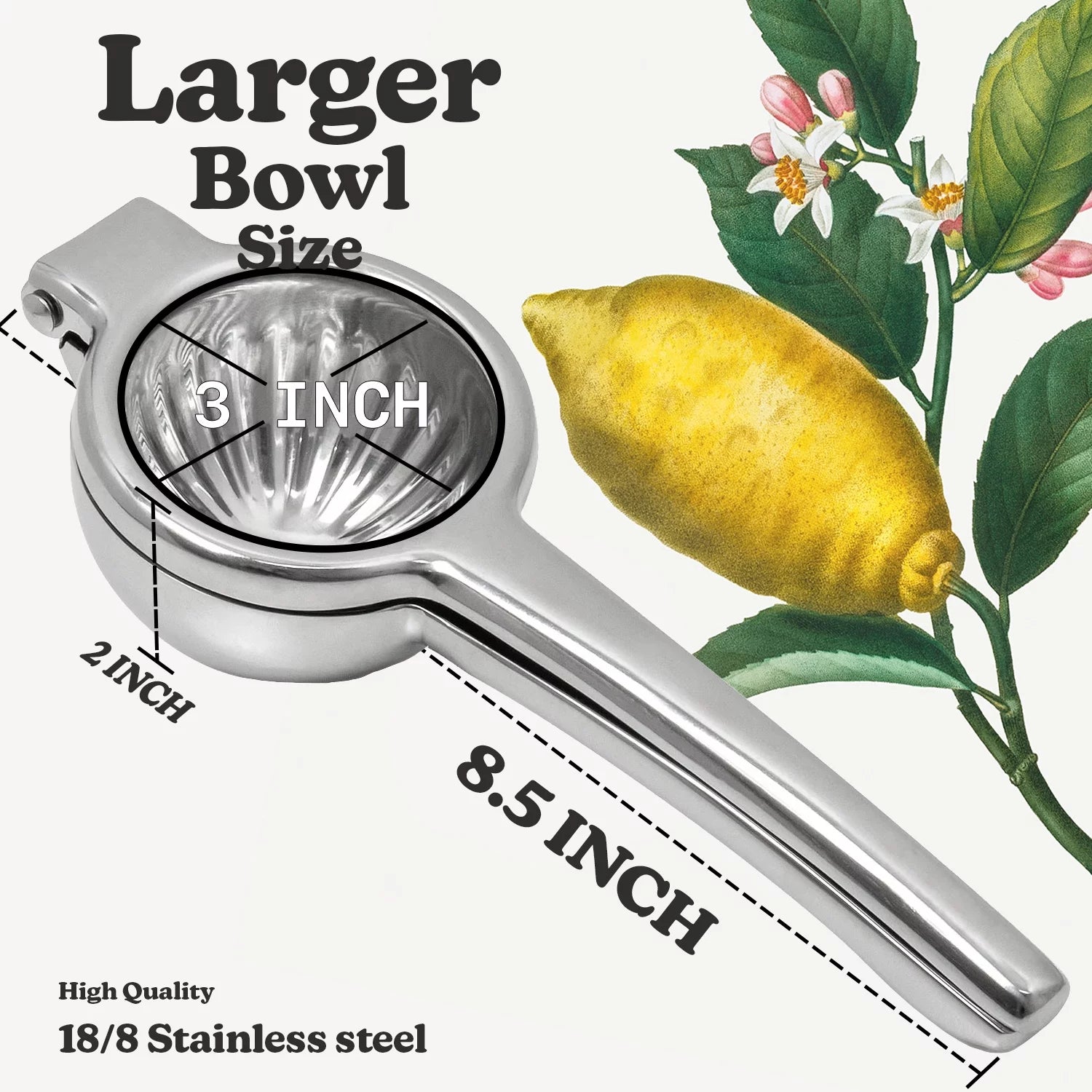 Lemon Squeezer Stainless Steel Z6104