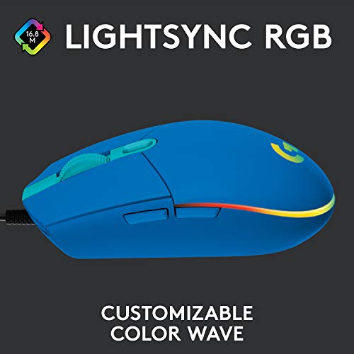 Wired Gaming Mouse with 8,000 DPI and 6 Programmable Buttons O212