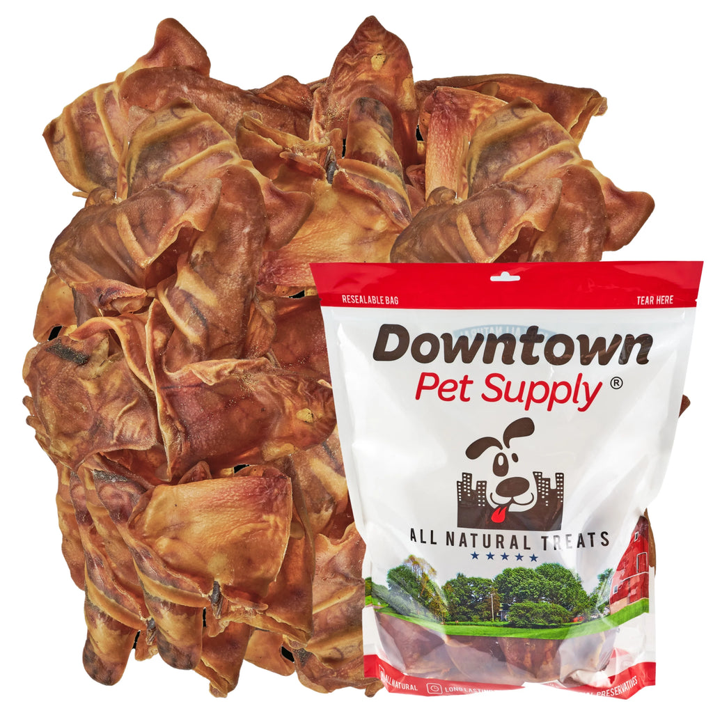 35 Pack Pig Ears Dog Chews F134