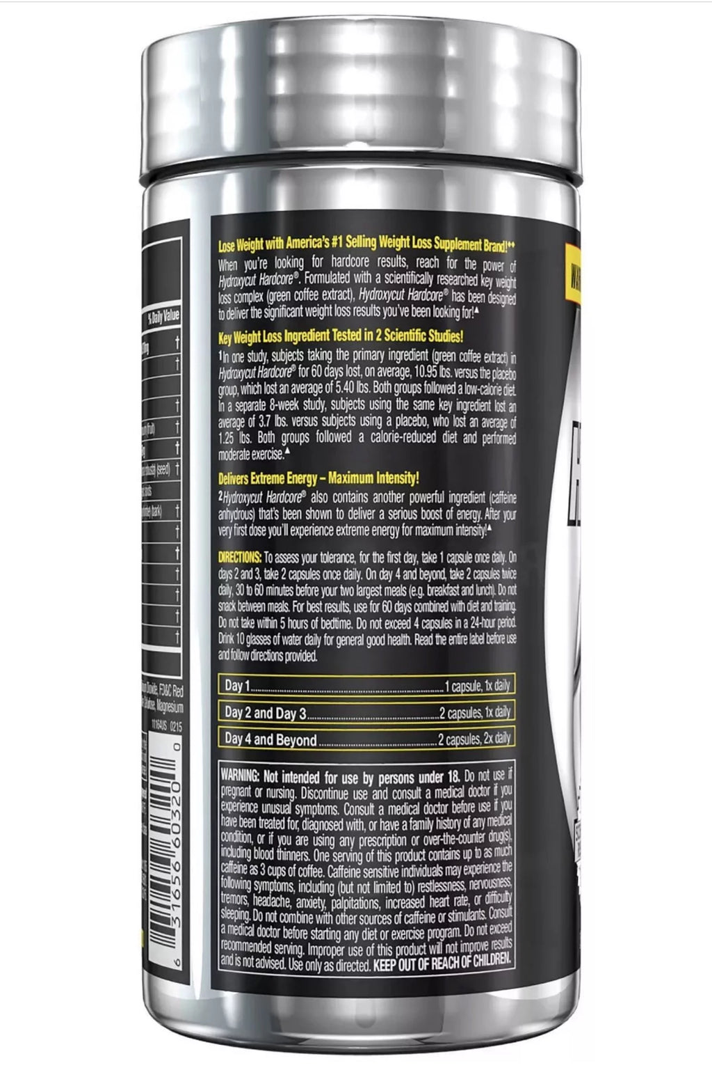60 Count Weight Loss Supplement B212