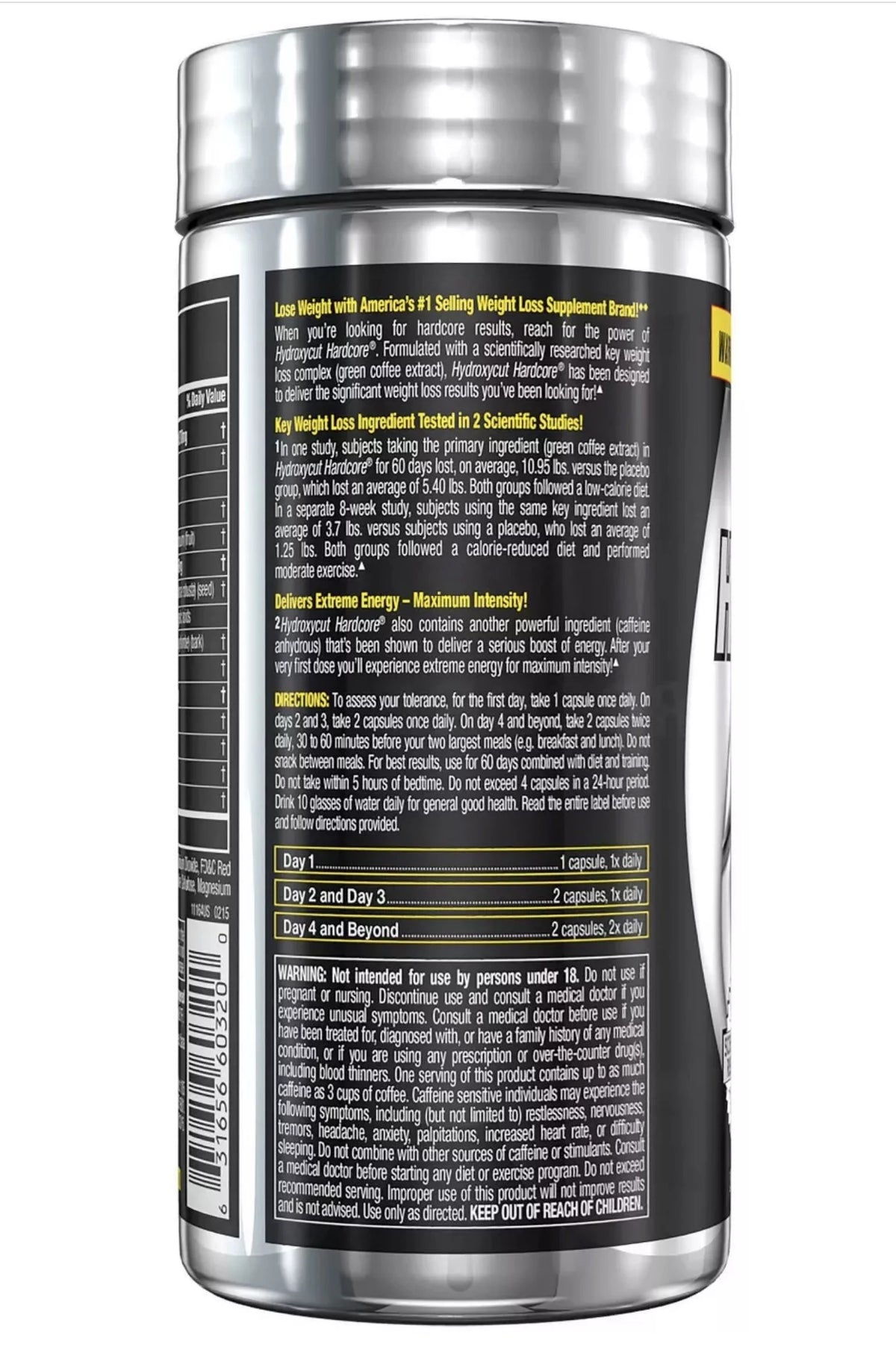 60 Count Weight Loss Supplement B212