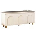 Shoe Bench with Cushion Storage Bench K3760