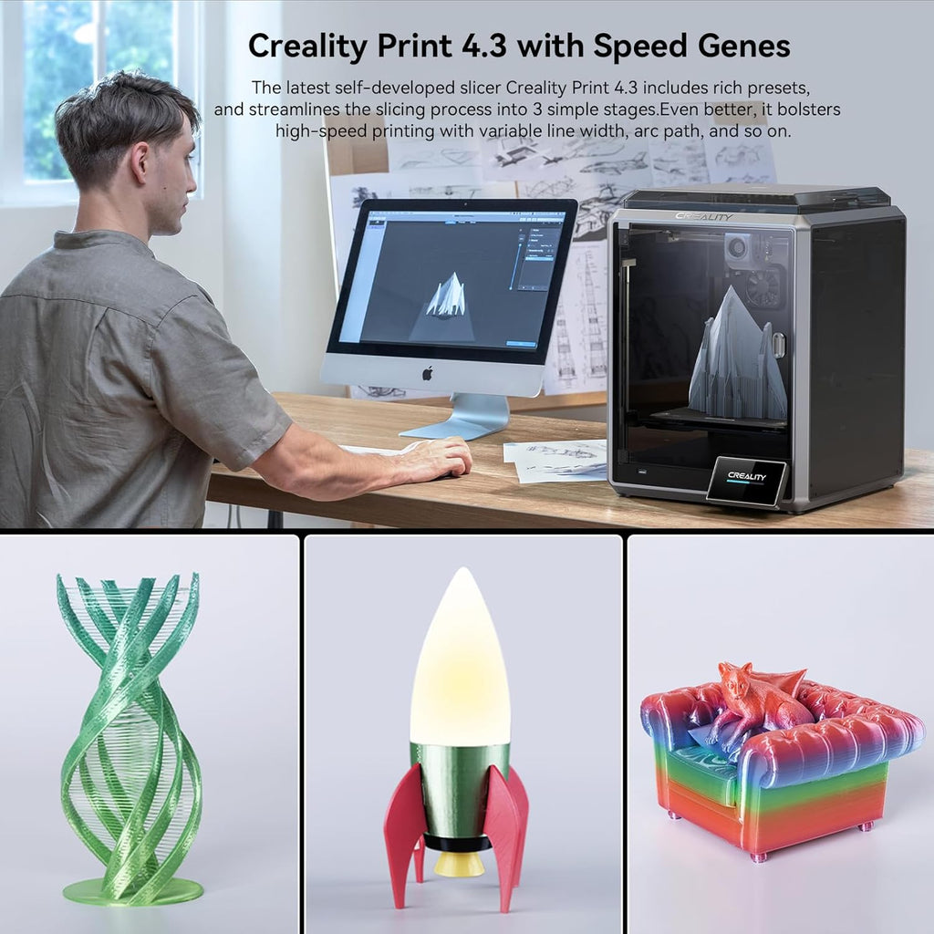 3D Printer Bundle with AI Camera P48730