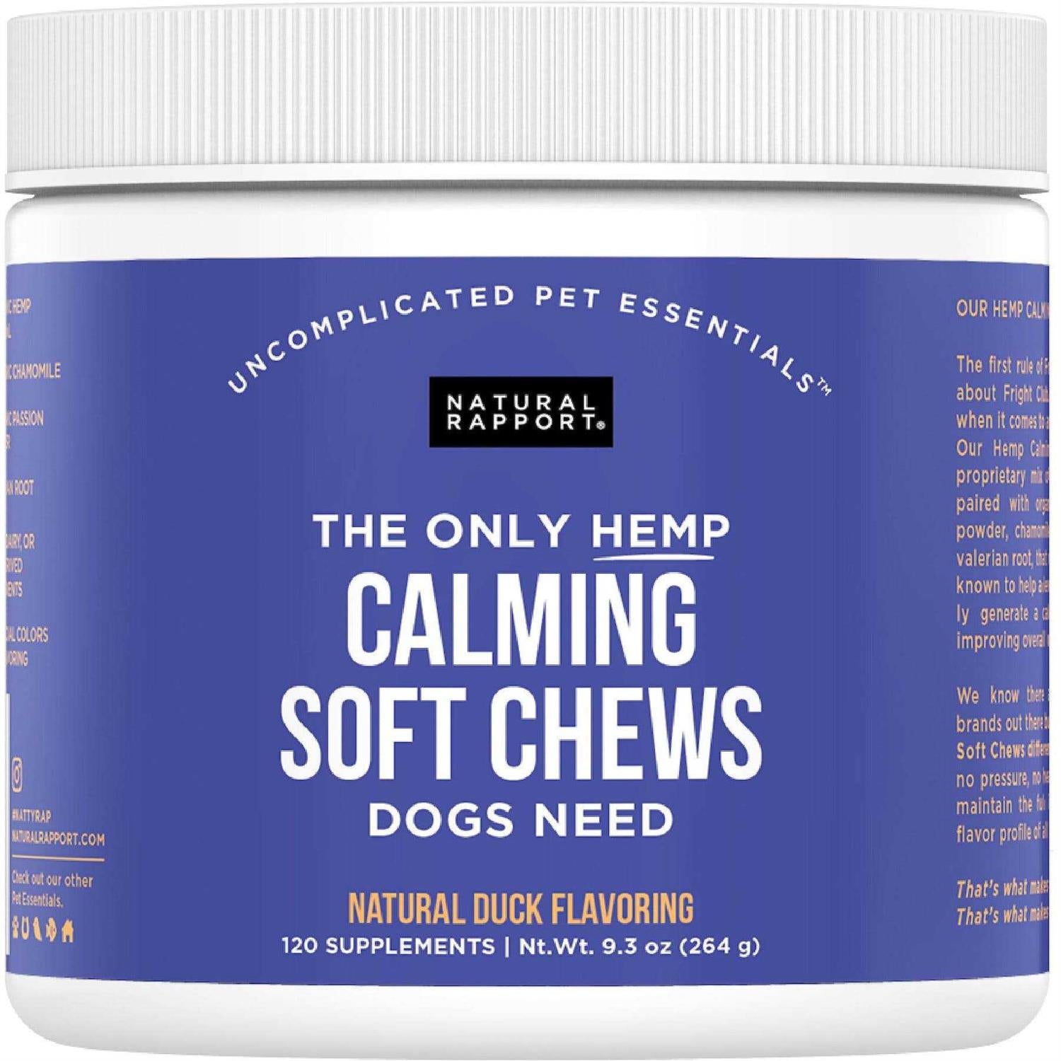 Calming Soft Chews for Dogs D649