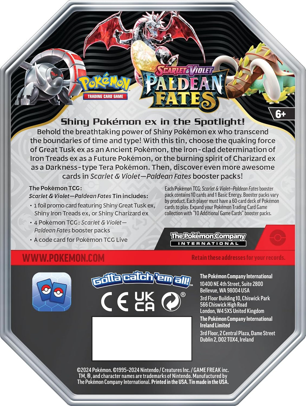 Shiny Charizard TIN P336319