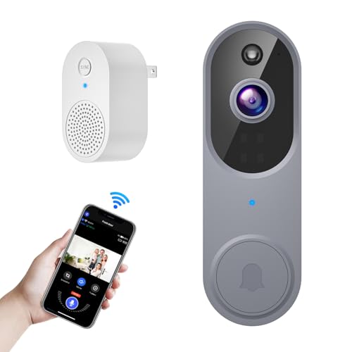 Wireless Wi-Fi Video Doorbell Camera with Two Way Audio, Night Vision F793