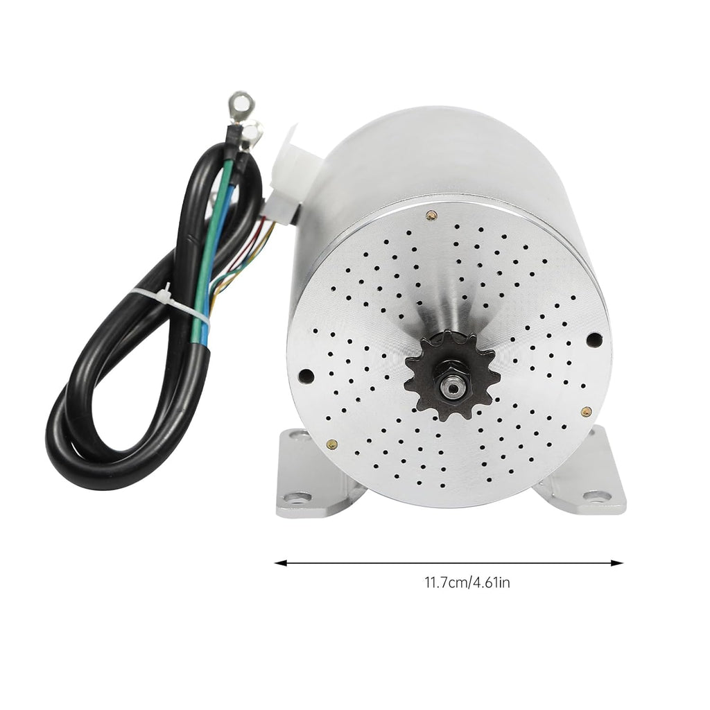 48-72V 3000W Brushless Motor Kit with Controller & Throttle E6442