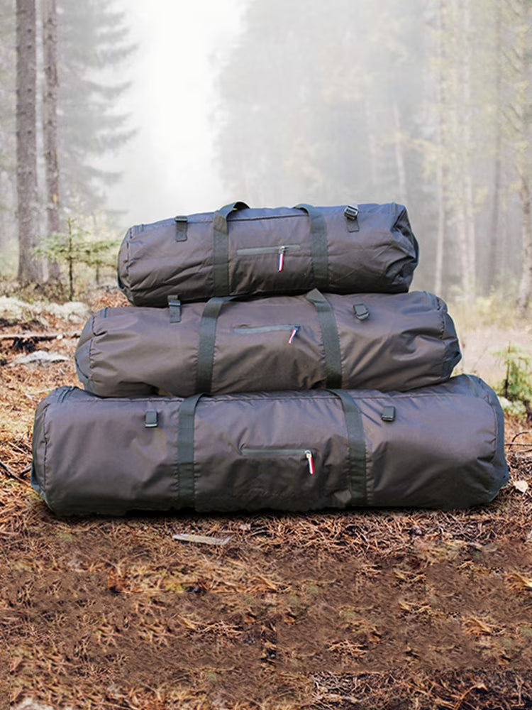 60L Waterproof Roll Top Duffel with Carry Straps C27433