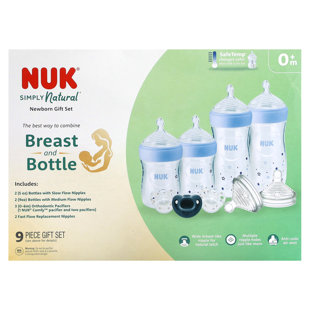 9pc Blue Bottle Gift Set D23770