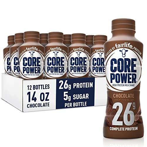 Chocolate 26g Protein Shake, 14oz, 12 Pack W23904