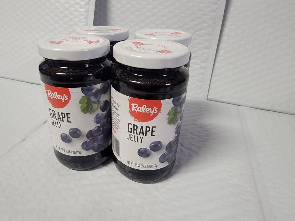 Concord Grape Jelly 18 Oz (Pack of 4) in Glass Jars O764