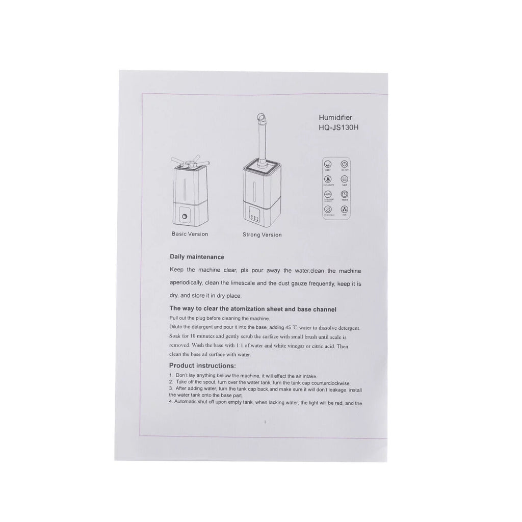 3.4gal Intelligent Humidifier T8870