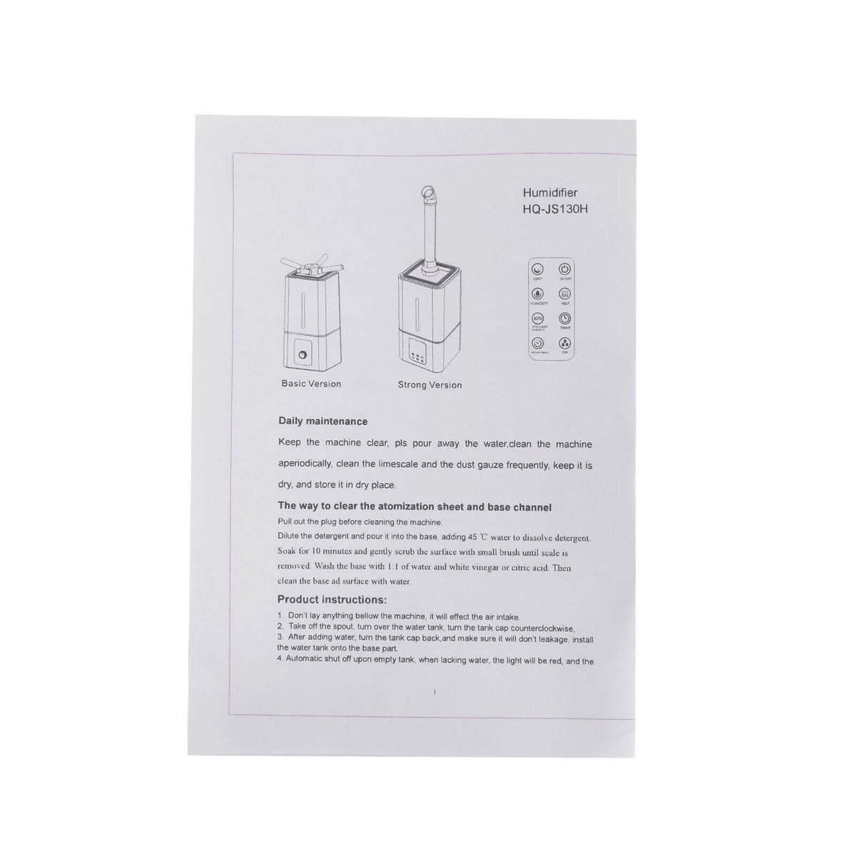 3.4gal Intelligent Humidifier T8870