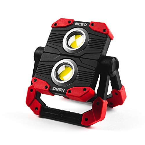 Compact LED Flashlight with Swivel Head, Magnetic Base, Rugged Aluminum Construction K350541