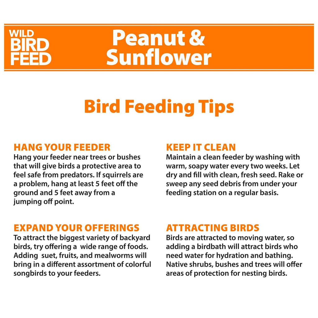 Peanut & Sunflower Wild Bird Feed E910849