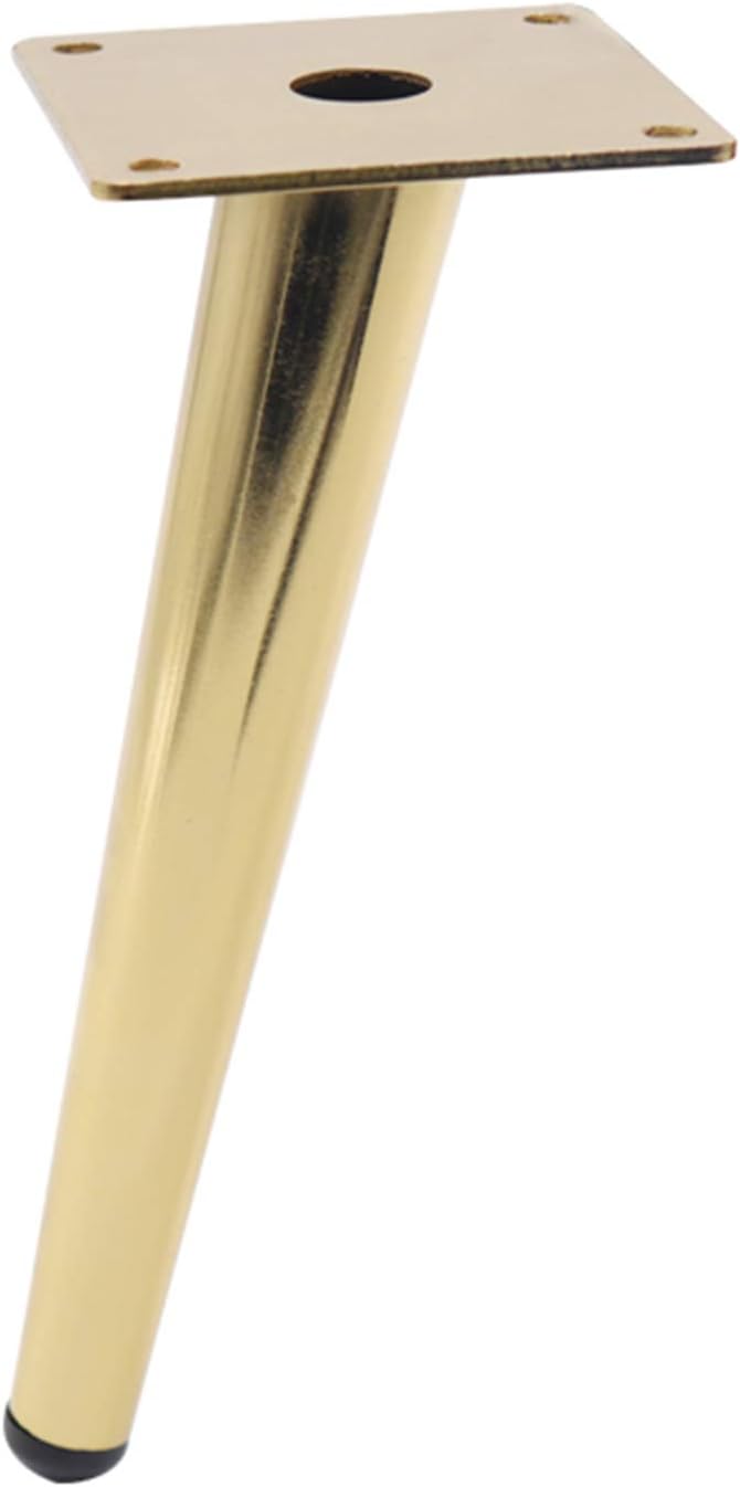 Titanium Gold 20cm Solid Metal Furniture Legs X590