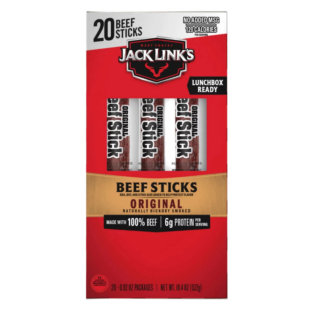 Original Beef Jerky Stick, 0.92 oz, 20-count I231049