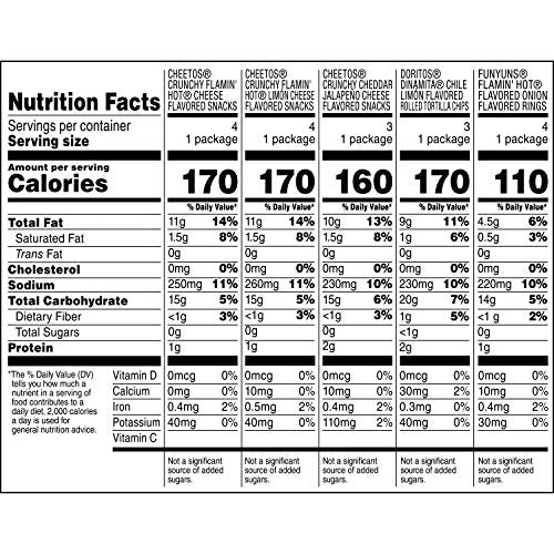 Classic Mix Chips Variety Pack, 1oz Bags, 18 Pack G759