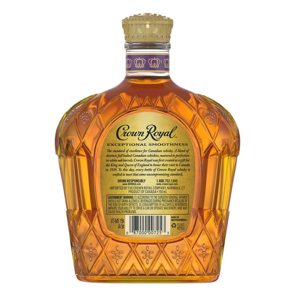 Blended Canadian Whisky, 750 mL, 40% ABV W972
