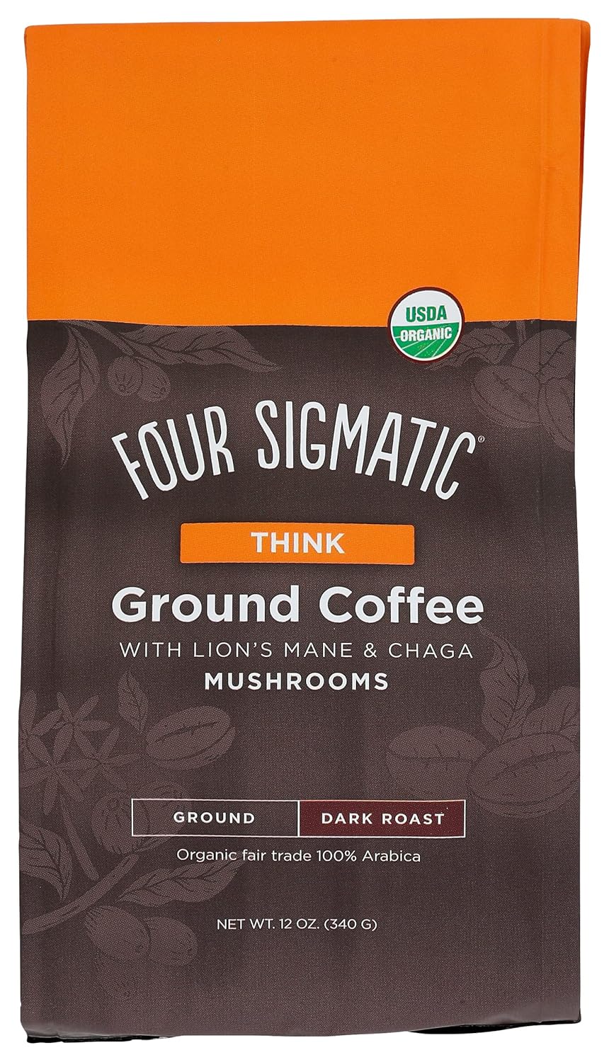 Mushroom Ground Coffee, 12 oz H33039