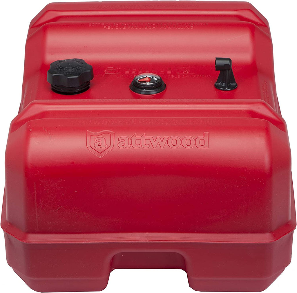 12 Gallon Low-Profile Portable Fuel Tank with Gauge Q121