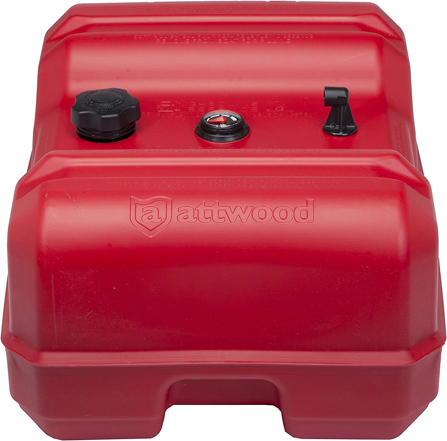 12 Gallon Low-Profile Portable Fuel Tank with Gauge Q121