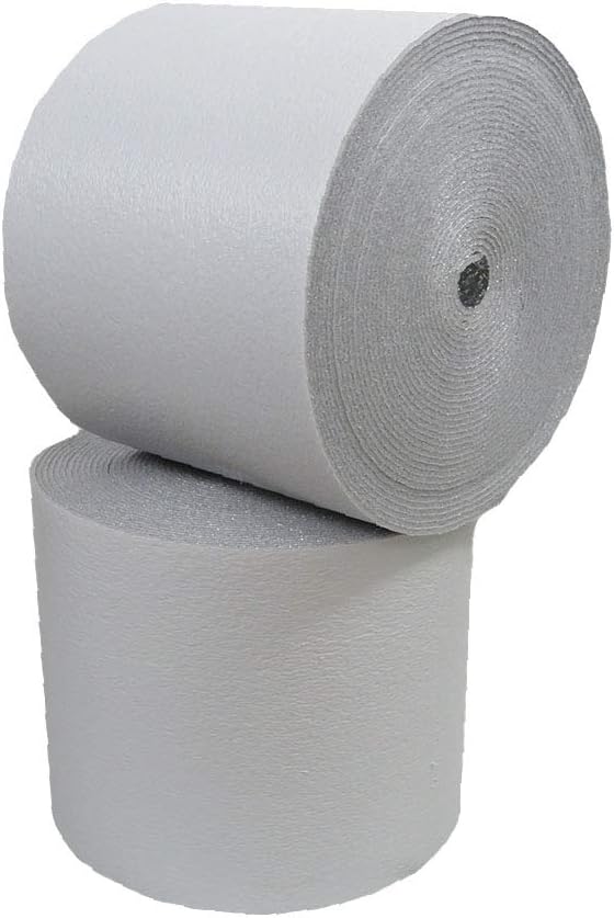 White Reflective Foam Core 2 Car Garage Door Insulation Kit 18FT x 8FT O6309