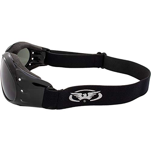 Padded Motorcycle Dirt Bike Riding Goggles Bundle D484
