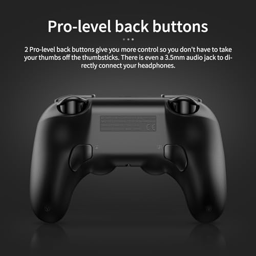 Black Wired Controller with Hall Effect Joysticks F392