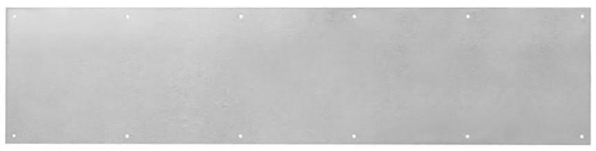 Satin Stainless Steel Metal Kick Plate 34 x 36 X599