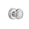 Classic Rosette Passage Door Knob, Bright Chrome H162547