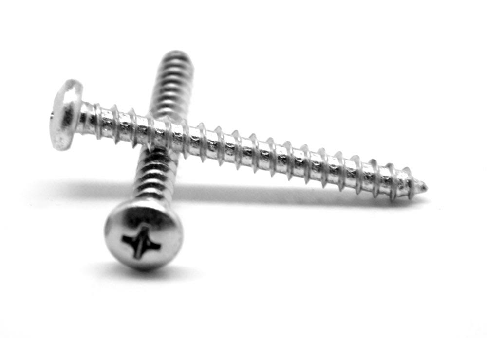 Sheet Metal Screw Phillips Pan Head Type A Low Carbon Steel Zinc Plated Y51601