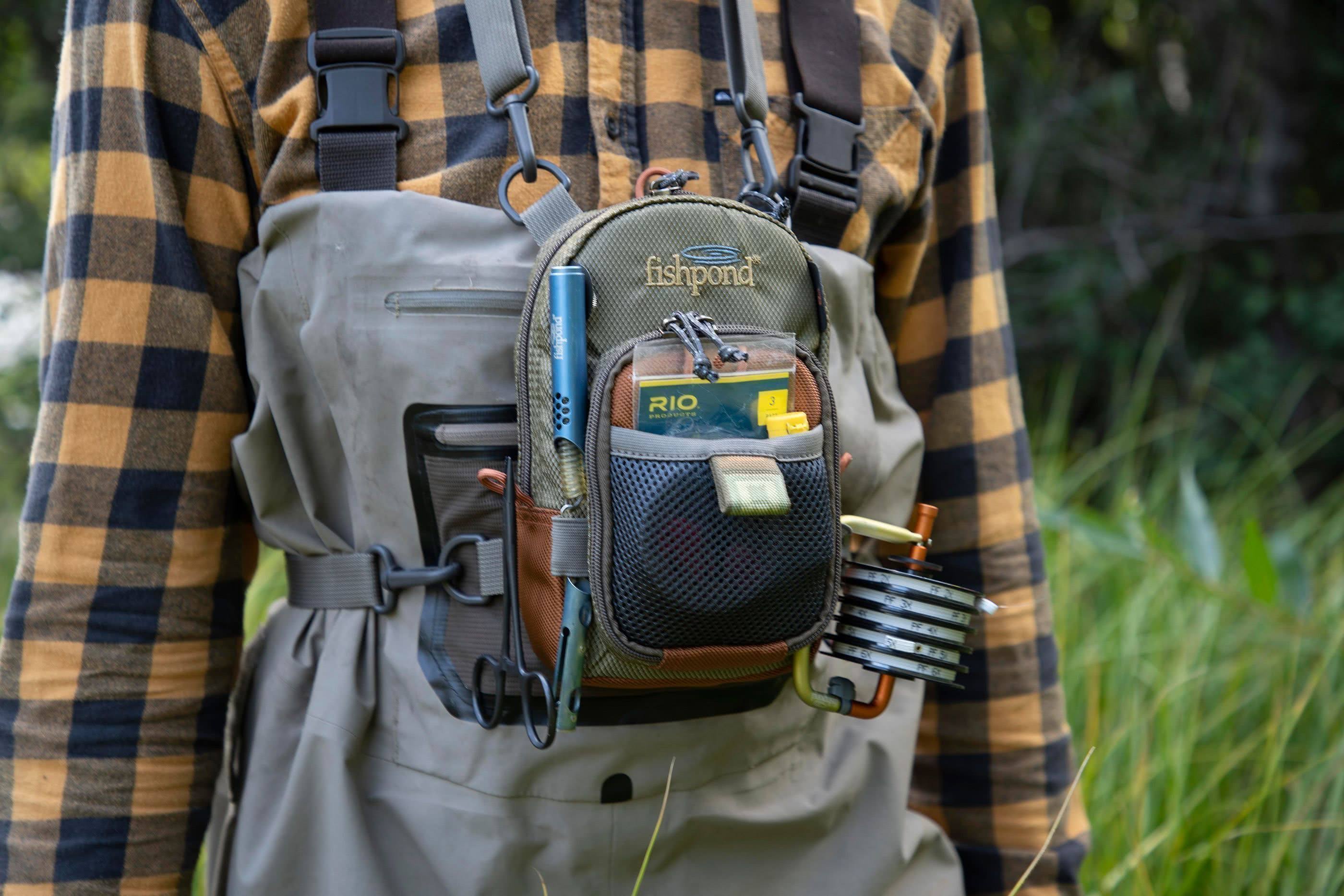 Sand Saddle Brown Vertical Chest Pack N8027