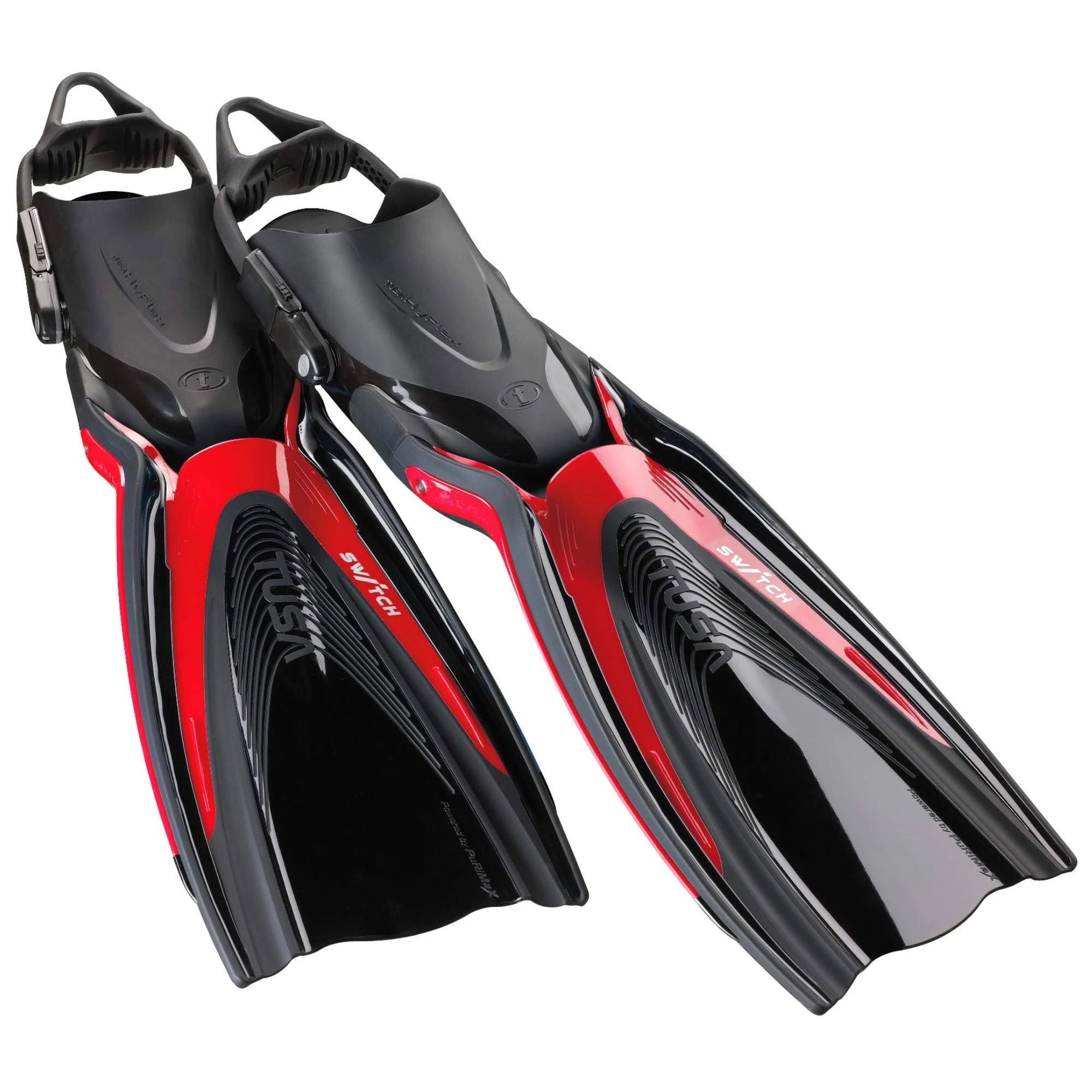Metallic Dark Red Large Fins B49578