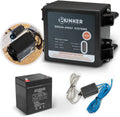 Trailer Brakes Breakaway Kit with Charger, LED Indicator, Switch, 12V 5AH Battery, Pack of 2 I566