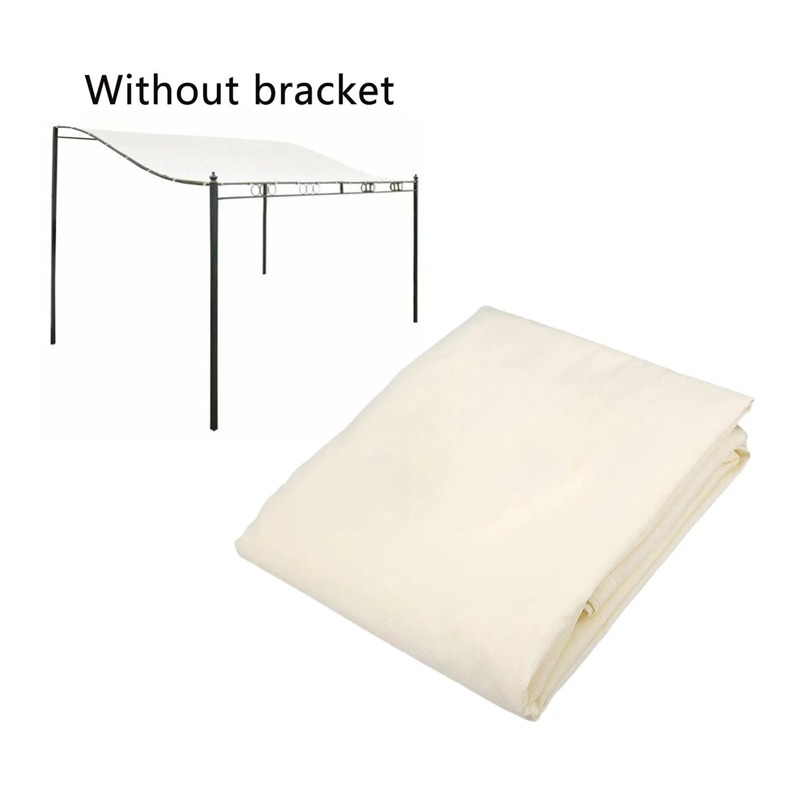Beige Water Resistant Garden Gazebo Patio Cover D441