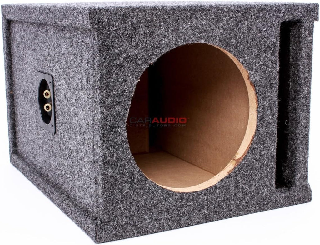 Single 8" SPL Bass Subwoofer Stereo Enclosure Pack of 2 I216273