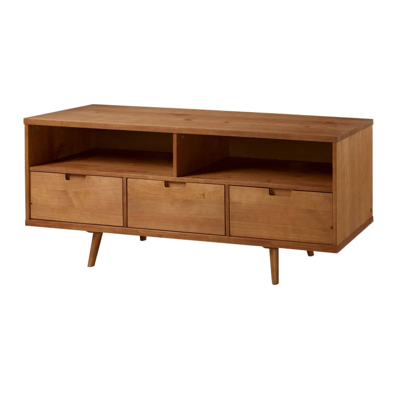 Caramel Wood TV Stand S612