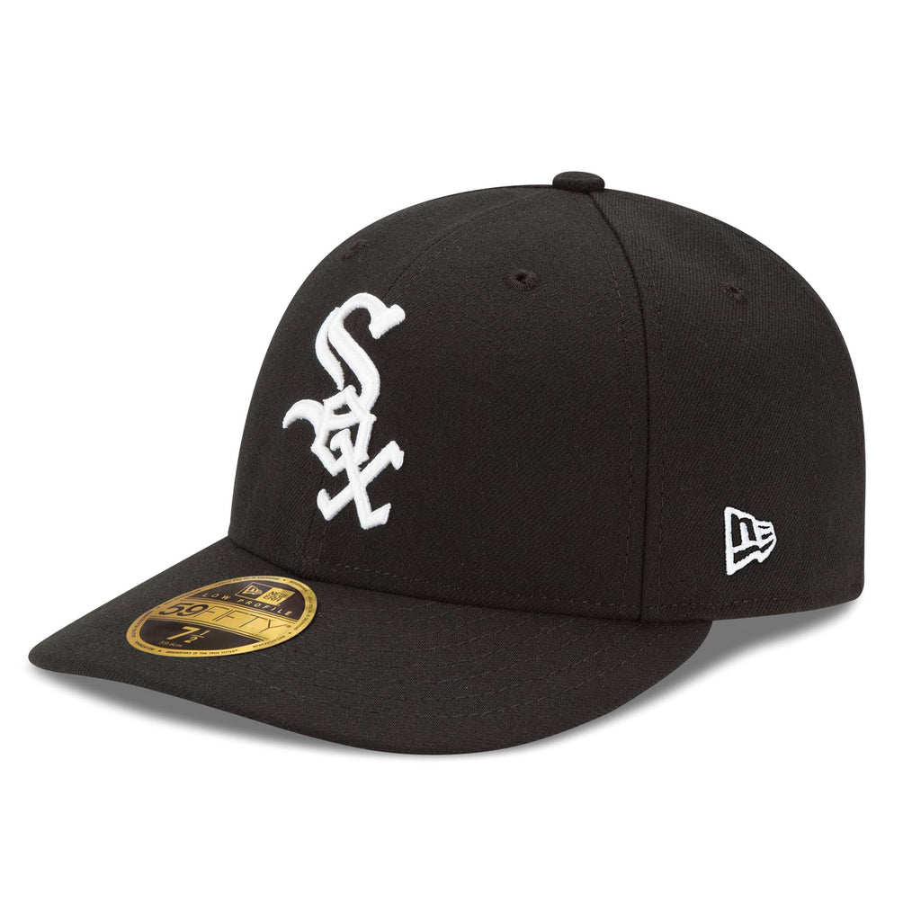 Black Authentic Collection Low Profile Fitted Hat D29639