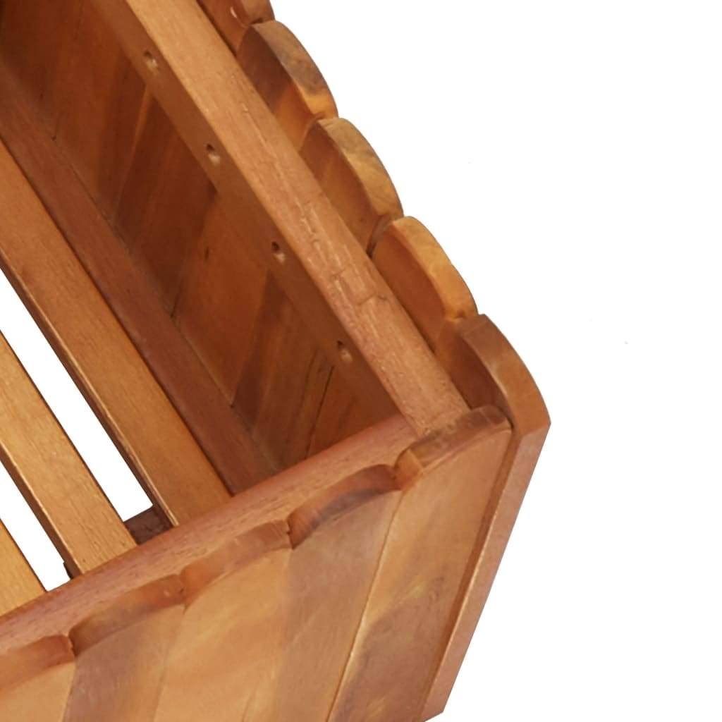 Solid Acacia Wood Garden Raised Bed N92946