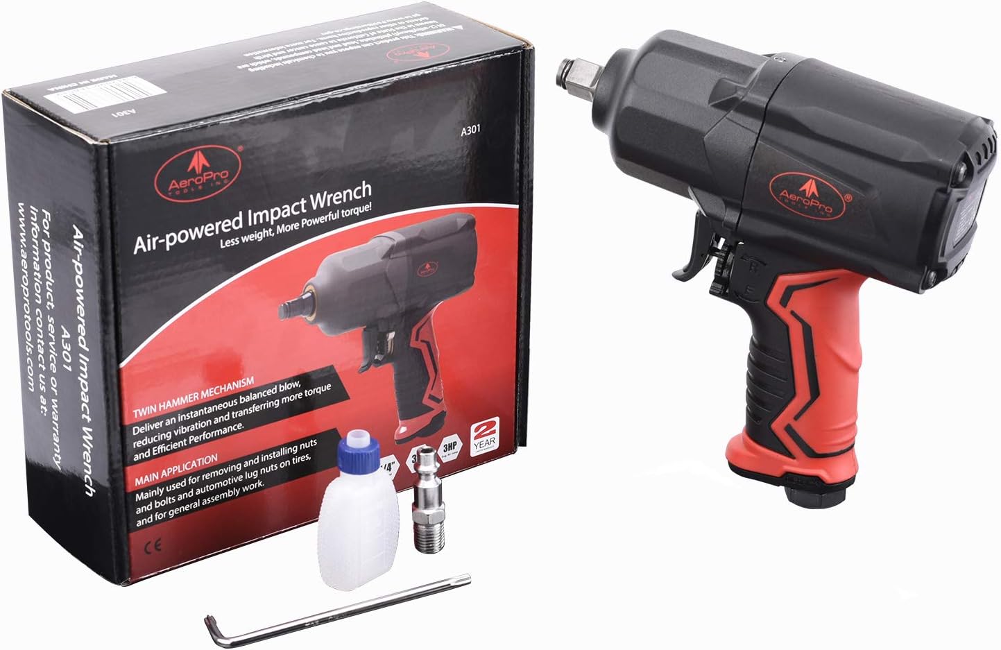 1/2-Inch Composite Air Impact Wrench I9019